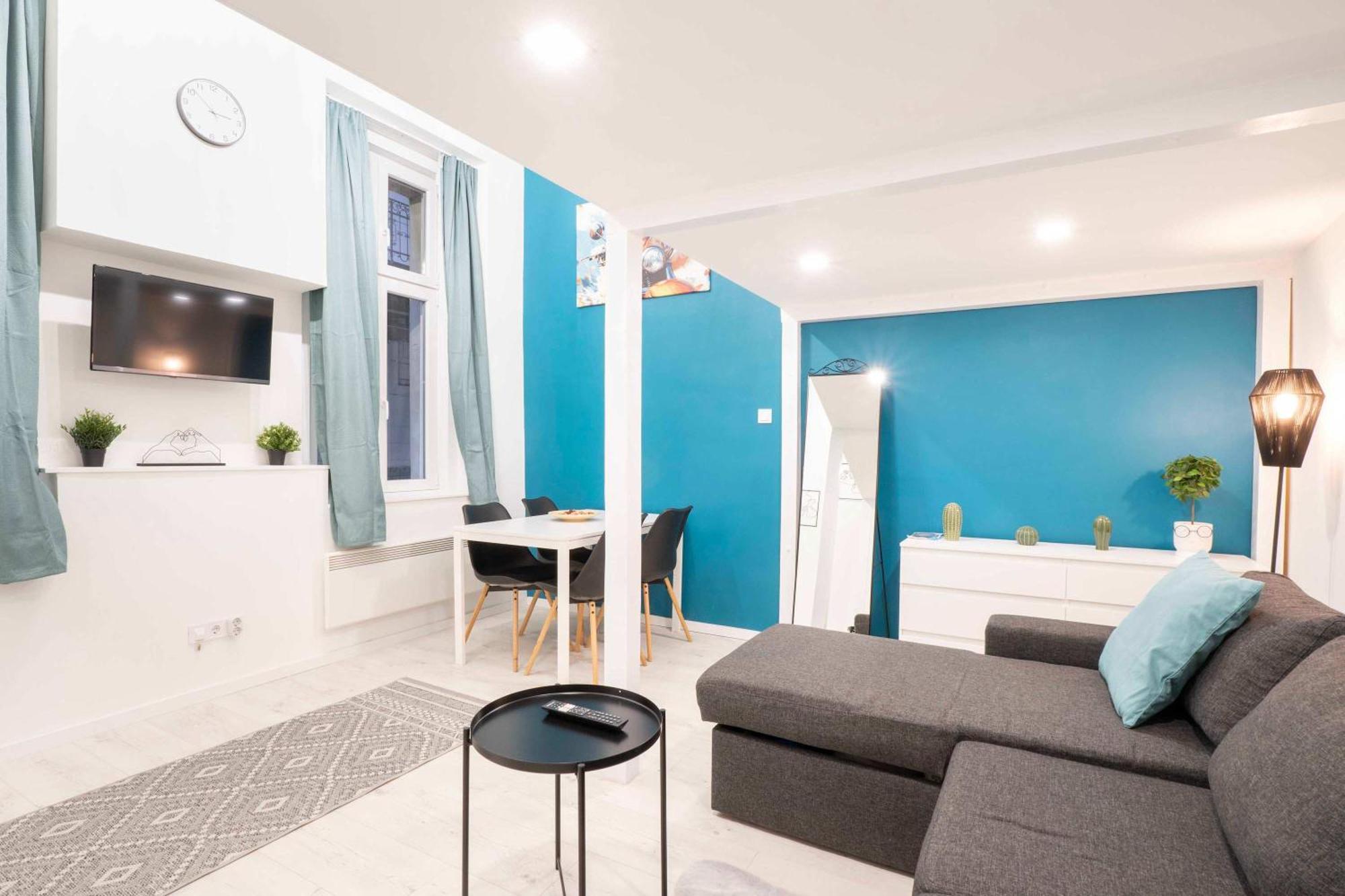 Apartment Bluebird 2br Cozy Budapest